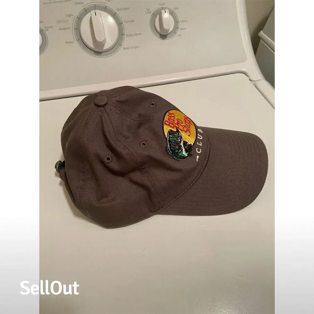 Bass Pro Shops Brown Adjustable Baseball Cap Unisex Outdoor Hat